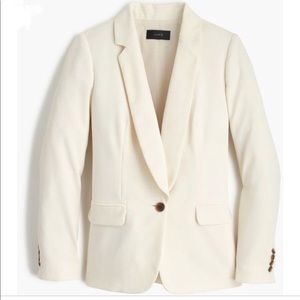 J Crew White Blazer
